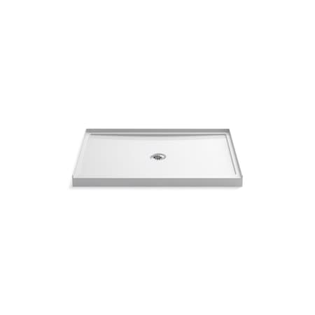Kohler Rely 48" X 34" Single-Threshold Shower Base With Center Drain 8461-0